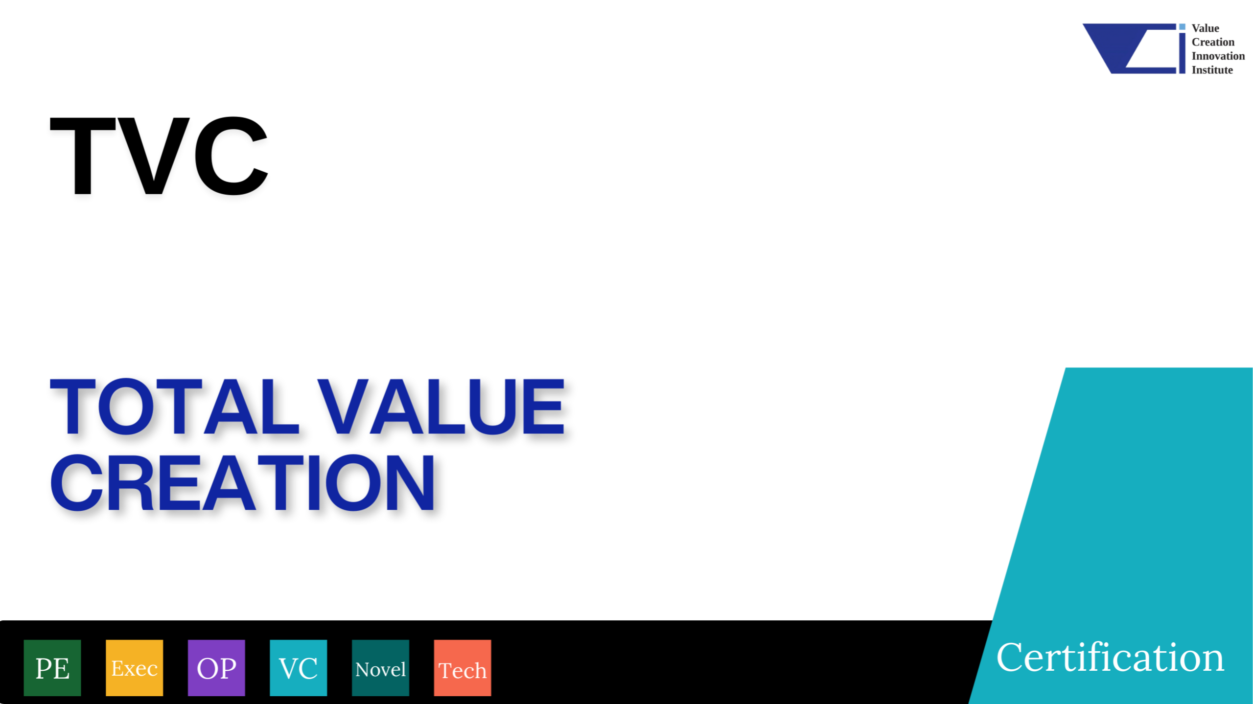 Total Value Creation Course